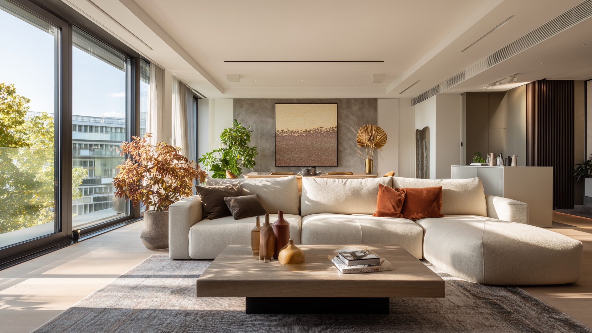 Modern saniertes Wohnzimmer — Kapitalanlage-Wohnung mit sofortigem Cash-Flow